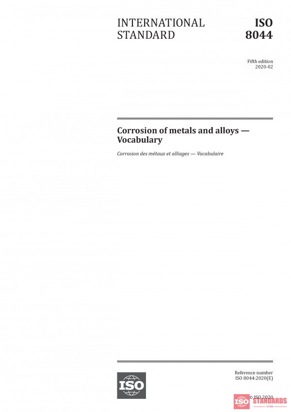 ISO 8044:2020 PDF