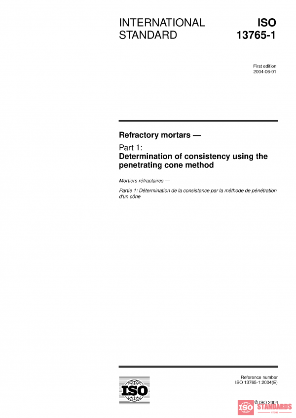 ISO 13765-1:2004 PDF