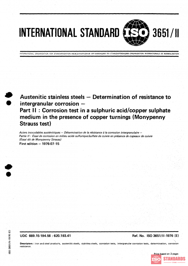 ISO 3651-2:1976 PDF