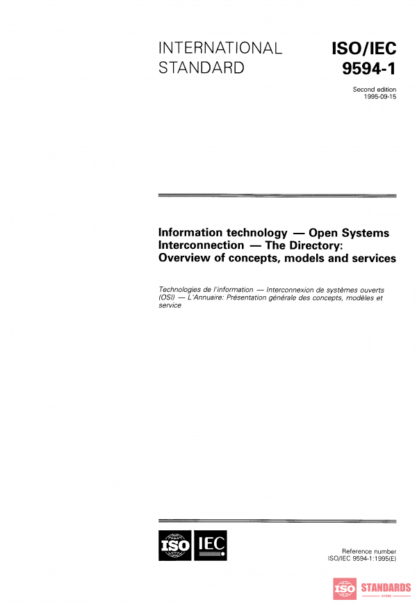 ISO/IEC 9594-1:1995 PDF
