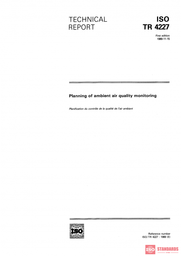 ISO/TR 4227:1989 PDF