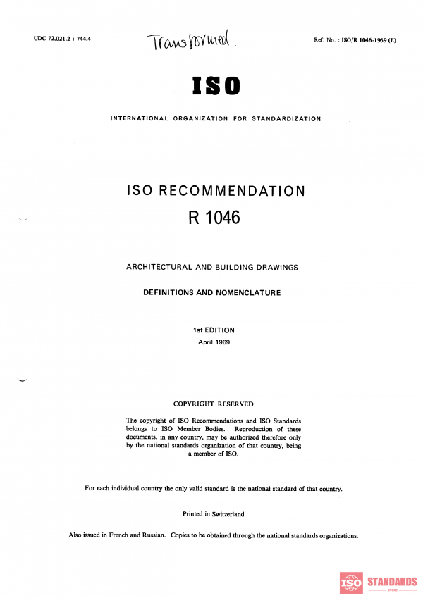 ISO/R 1046:1969 PDF