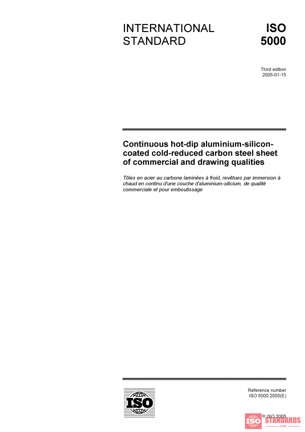 ISO 5000:2005 PDF