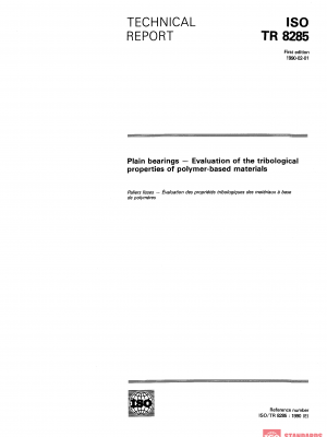 ISO/TR 8285:1990 PDF