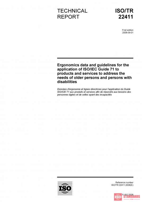 ISO/TR 22411:2008 PDF