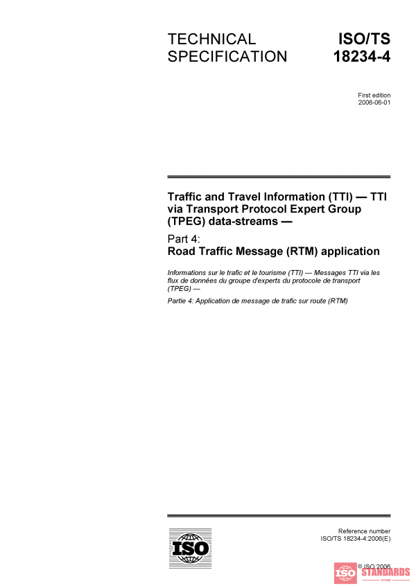 ISO/TS 18234-4:2006 PDF