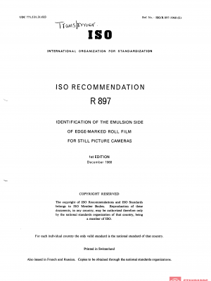 ISO/R 897:1968 PDF