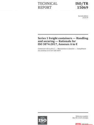ISO/TR 15069:2018 PDF