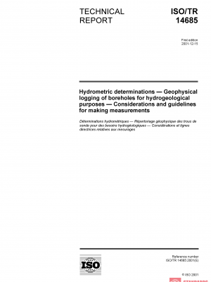 ISO/TR 14685:2001 PDF