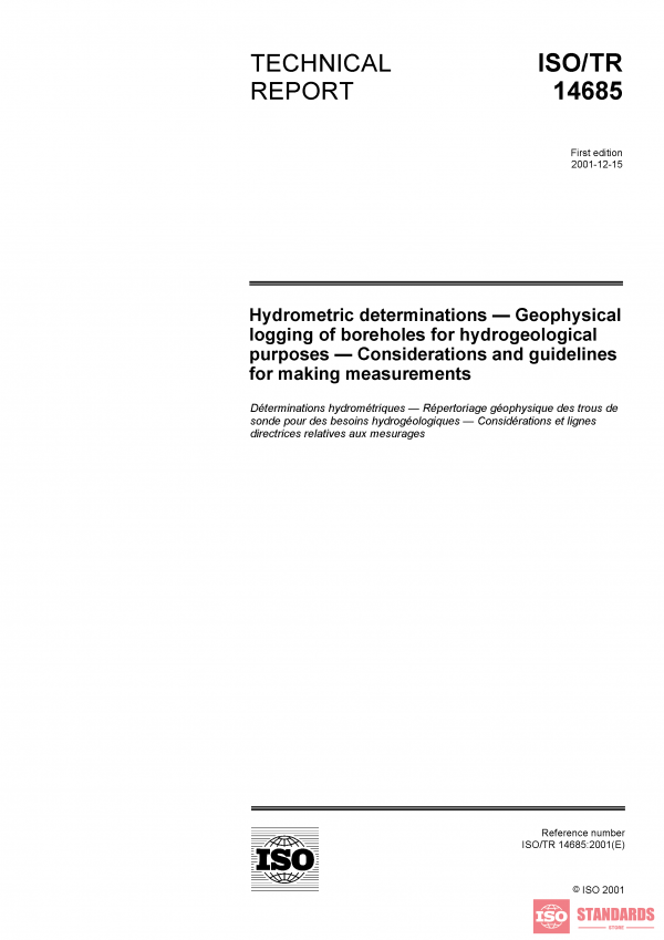 ISO/TR 14685:2001 PDF