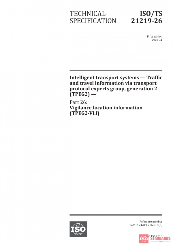 ISO/TS 21219-26:2018 PDF