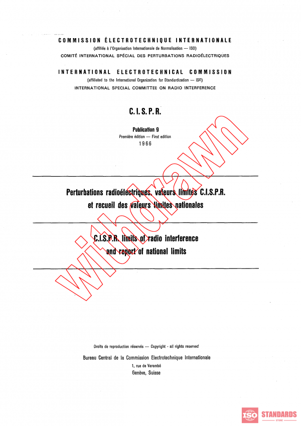 CISPR 9:1966 PDF