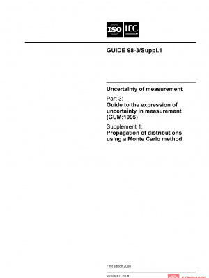 ISO/IEC Guide 98-3:2008/Suppl 1:2008 PDF