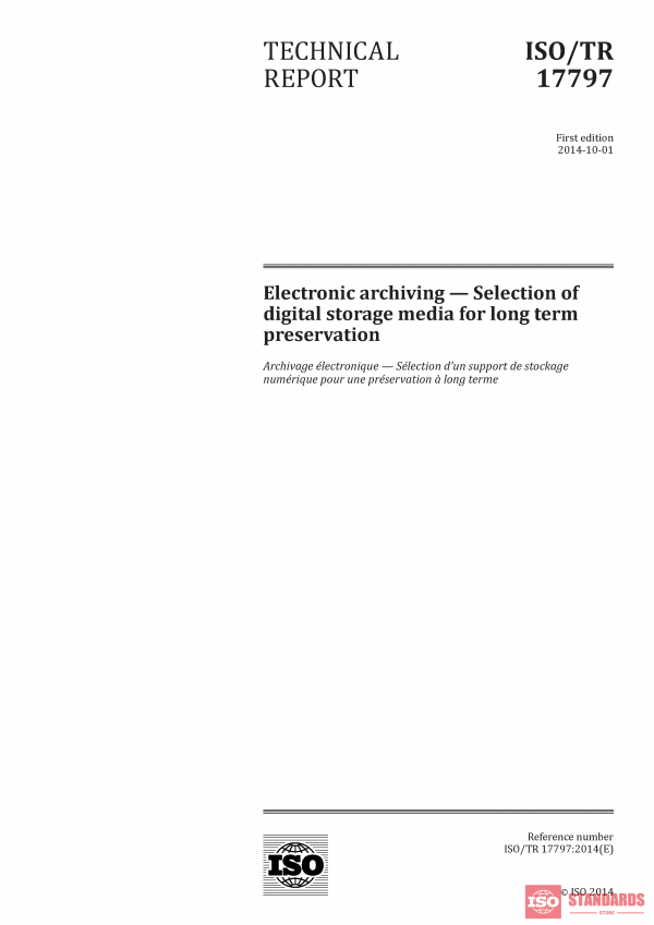 ISO/TR 17797:2014 PDF