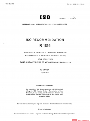 ISO/R 1816:1970 PDF