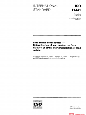 ISO 11441:1995 PDF