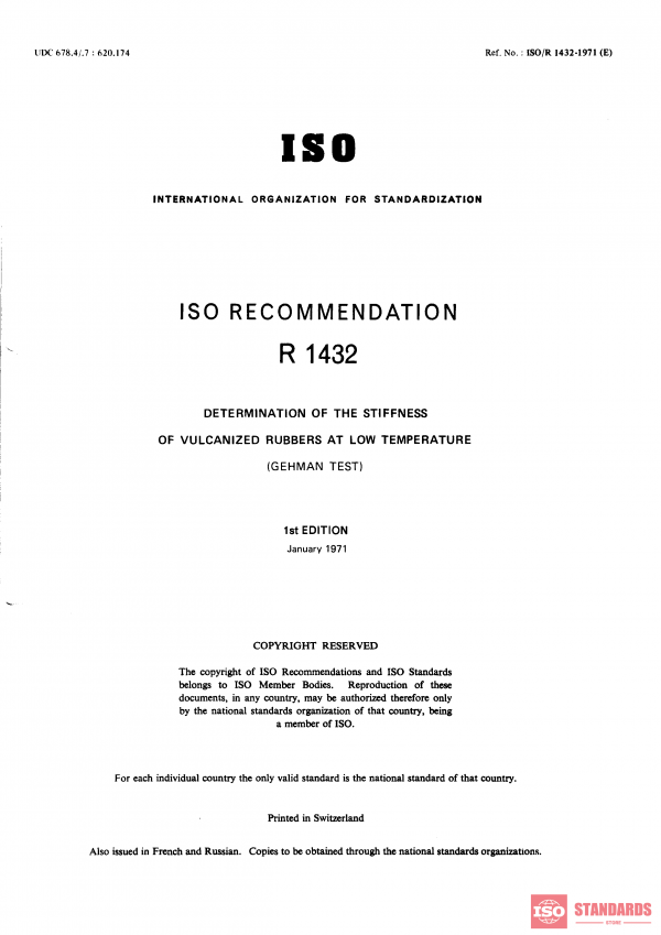 ISO/R 1432:1971 PDF