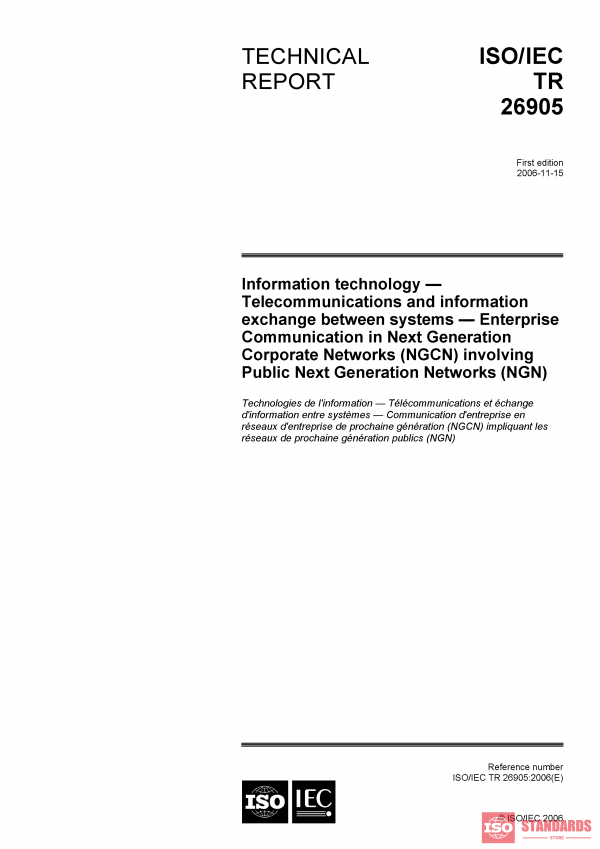 ISO/IEC TR 26905:2006 PDF