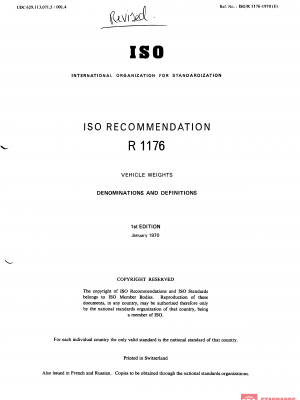 ISO/R 1176:1970 PDF