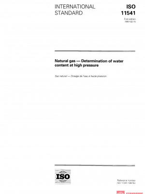 ISO 11541:1997 PDF