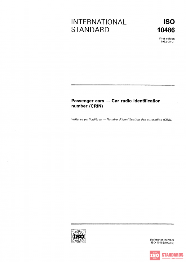 ISO 10486:1992 PDF