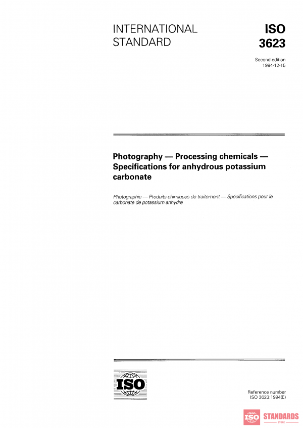 ISO 3623:1994 PDF