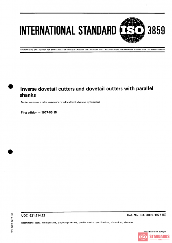 ISO 3859:1977 PDF