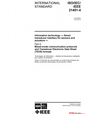 ISO/IEC/IEEE 21451-4:2010 PDF