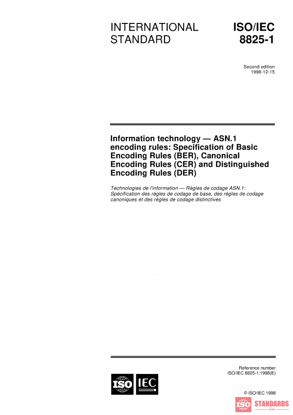 ISO/IEC 8825-1:1998 PDF