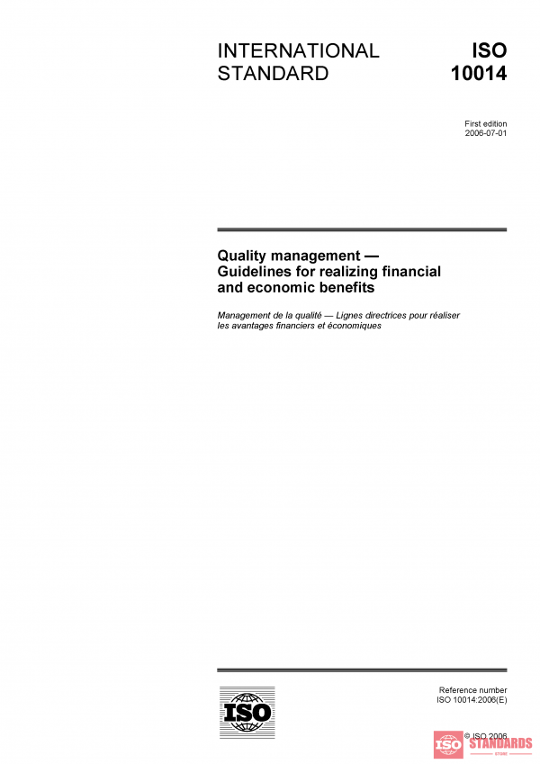 ISO 10014:2006 PDF