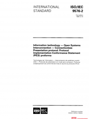 ISO/IEC 9576-2:1995 PDF