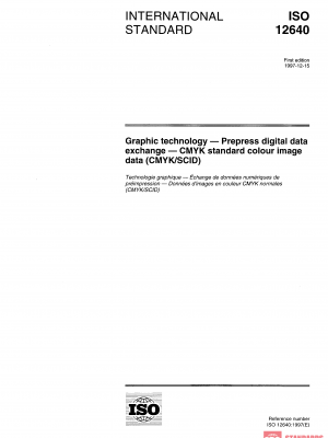 ISO 12640-1:1997 PDF
