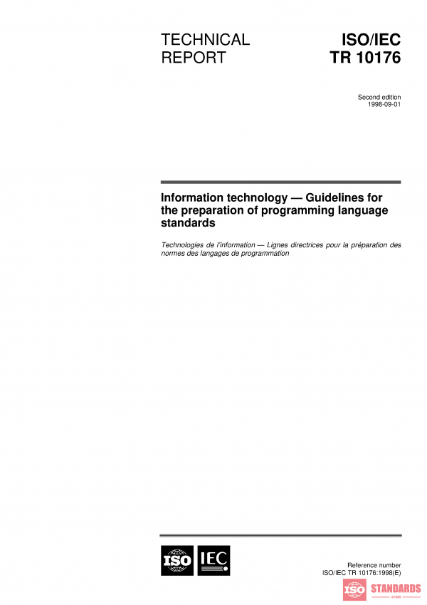 ISO/IEC TR 10176:1998 PDF