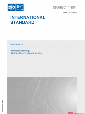 ISO/IEC 11801:2002/Amd 1:2008 PDF