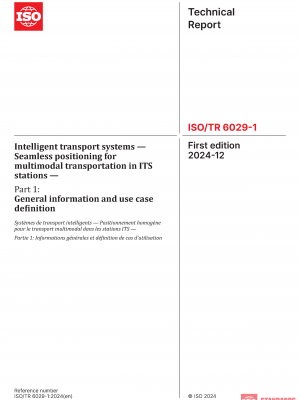 ISO/TR 6029-1:2024 PDF