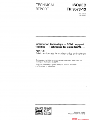 ISO/IEC TR 9573-13:1991 PDF