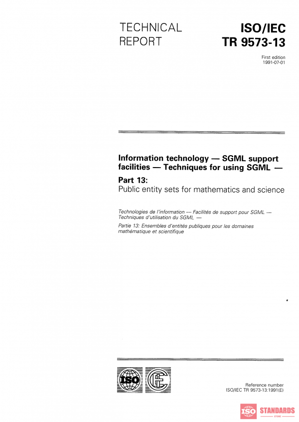 ISO/IEC TR 9573-13:1991 PDF