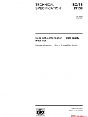 ISO/TS 19138:2006 PDF