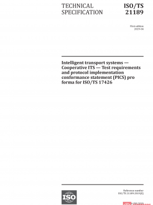 ISO/TS 21189:2019 PDF