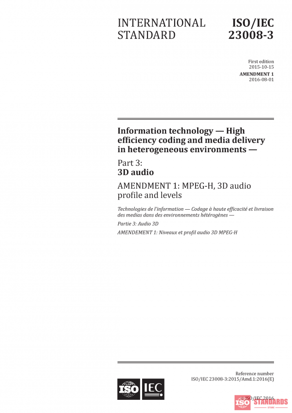 ISO/IEC 23008-3:2015/AMD1:2016 PDF