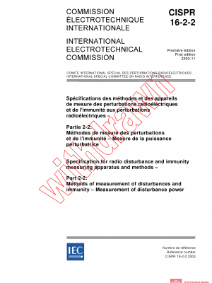 CISPR 16-2-2:2003 PDF