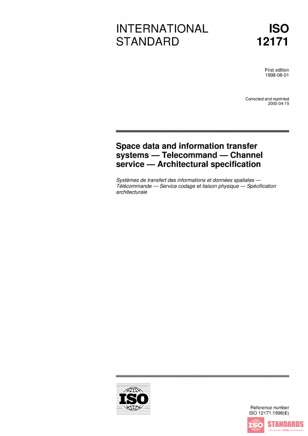 ISO 12171:1998 PDF