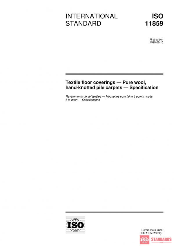 ISO 11859:1999 PDF