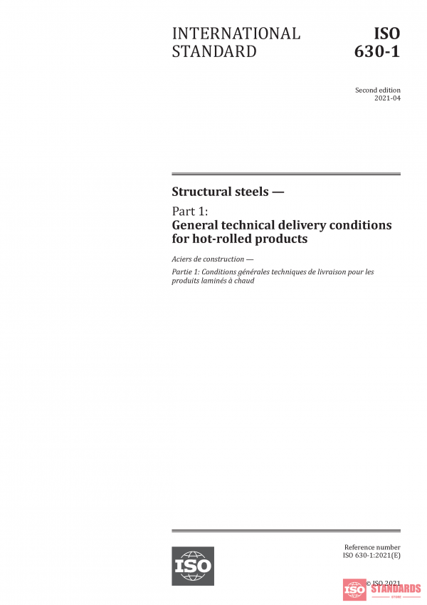 ISO 630-1:2021 PDF