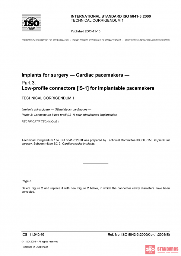ISO 5841-3:2000/Cor 1:2003 PDF