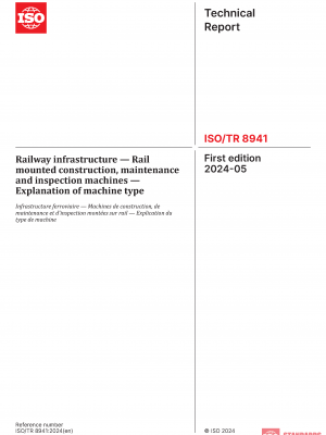 ISO/TR 8941:2024 PDF