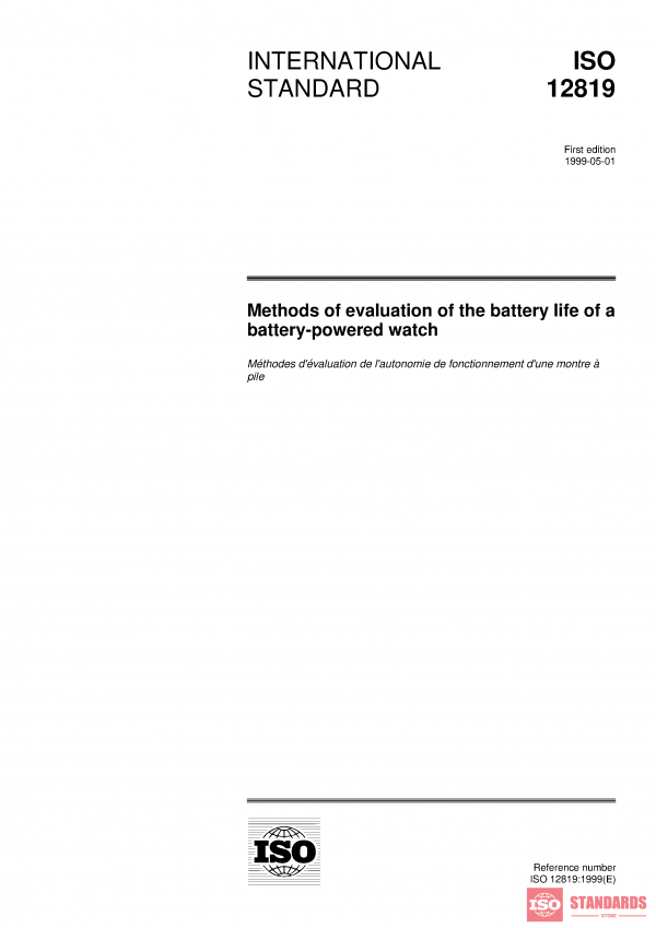 ISO 12819:1999 PDF