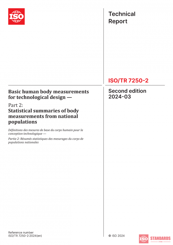 ISO/TR 7250-2:2024 PDF