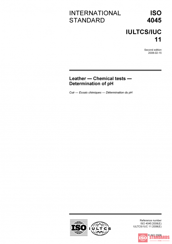 ISO 4045:2008 PDF