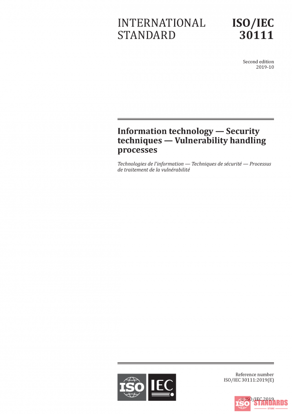 ISO/IEC 30111:2019 PDF